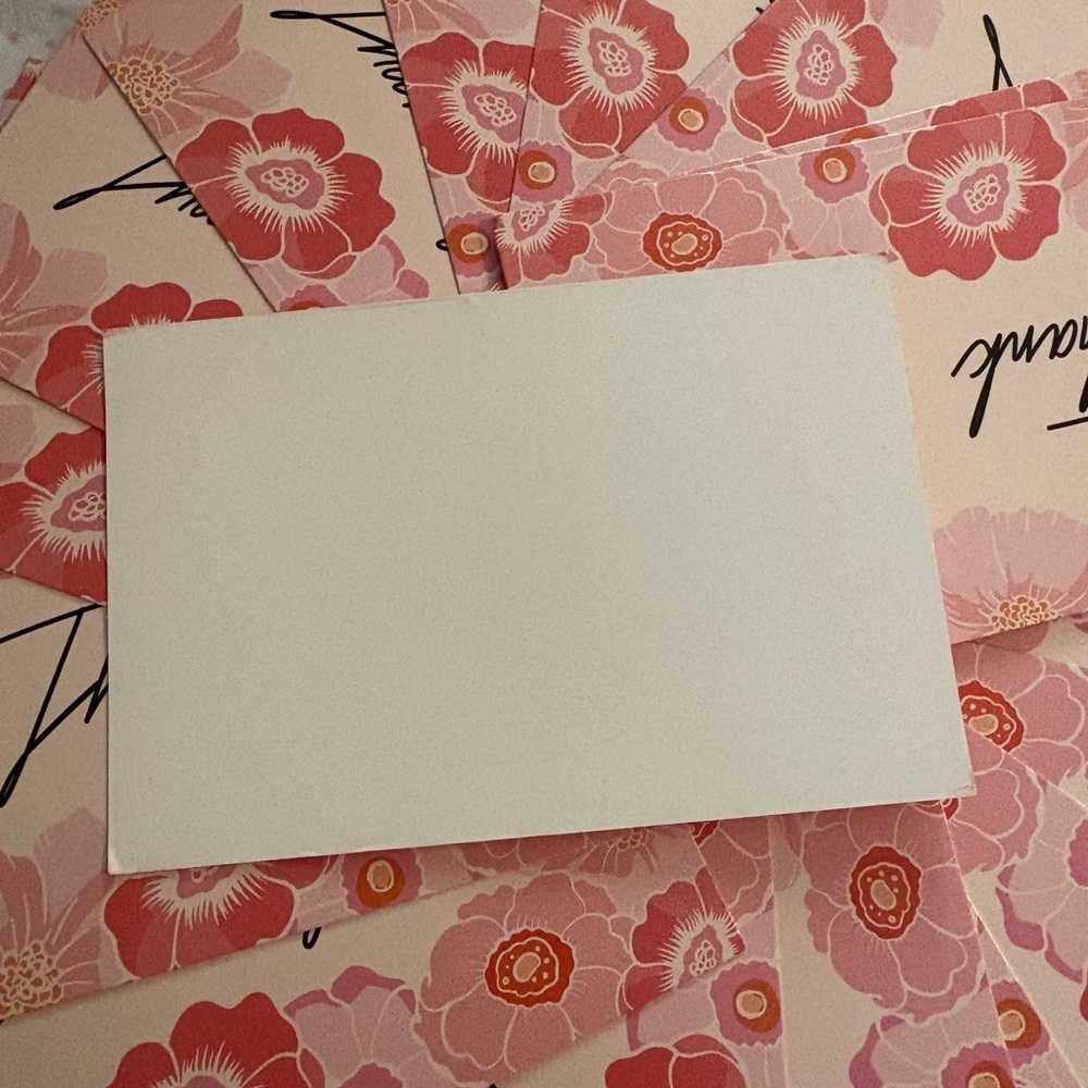 Floral Thank You Cards 4x6 - Picture 6 of 6